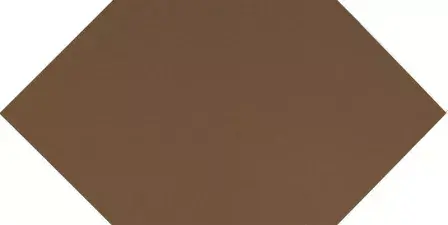 Vft Brown Hexagon 6"X3" 6534v IM-0010086