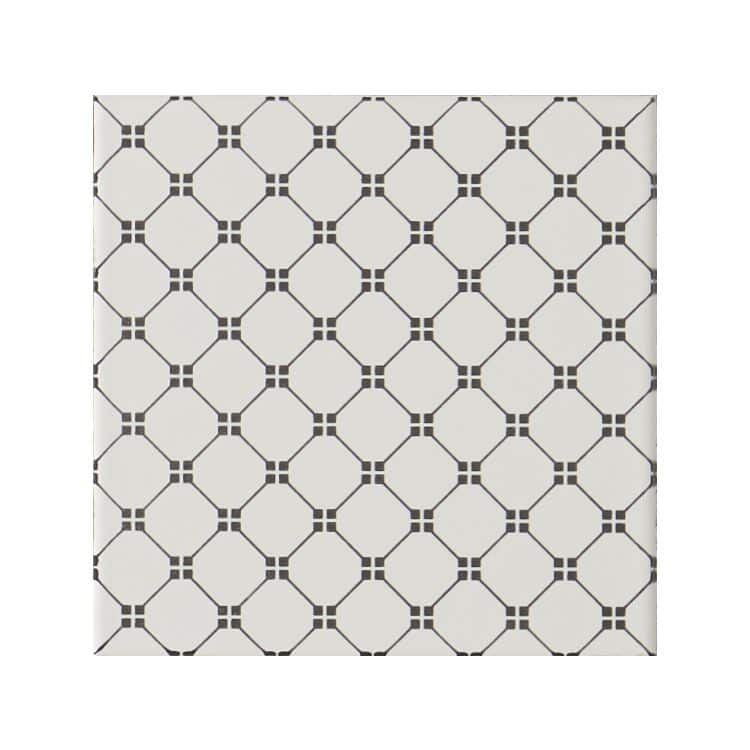 Marquee Grey On Brilliant White 152x152x7