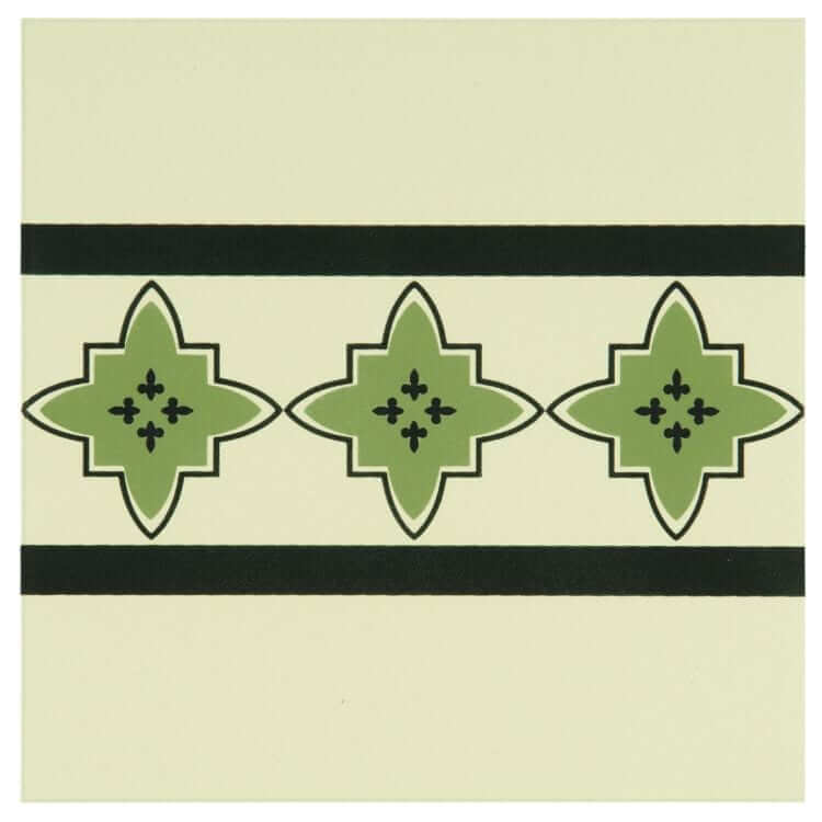 Marrakech Border Dublin / Black 151 x 151 x 9