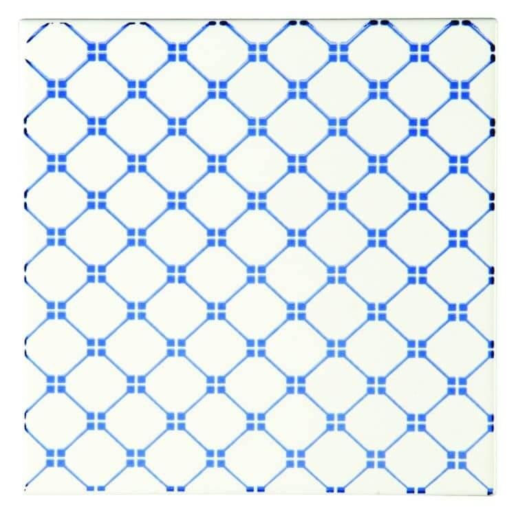 Marquee Blue On Brilliant White 152 x 152 x 7