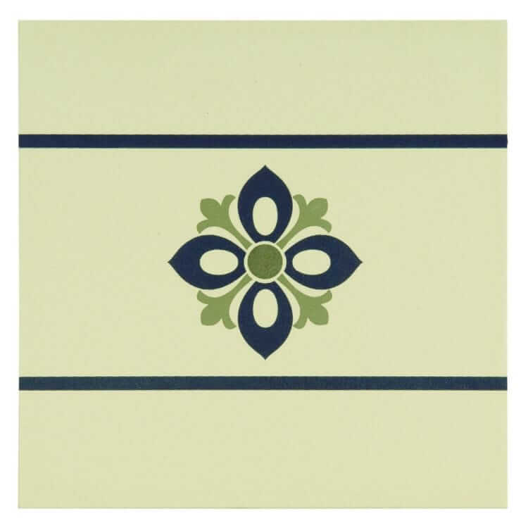 Bohemia Border Dark Blue/Dublin/Khaki 151 x 151 x 9